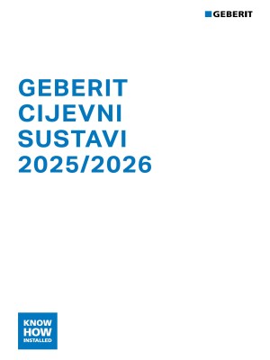 Geberit cijevni sustavi 2025/2026