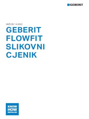 Geberit FlowFit slikovni cjenik