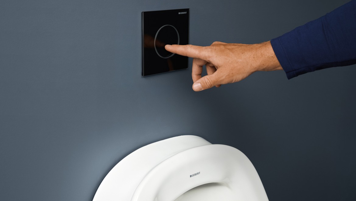 Tip 40 uređaj za aktiviranje pisoara u crnoj boji
