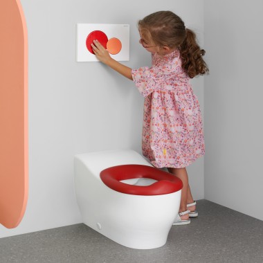Geberit Bambini podna WC školjka za malu djecu do 3 godine Geberit Bambini podna WC školjka za malu djecu do 3 godine