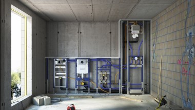 Predzidna montaža Geberit Duofix i vodokotlići u sistemskom zidu