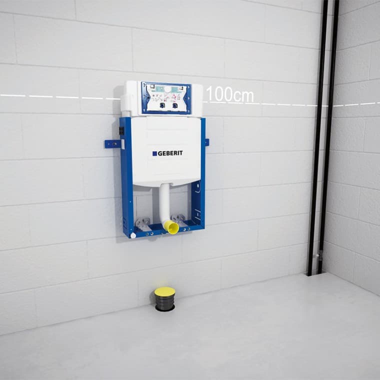 Ugradnja Geberit Kombifix ugradbenog vodokotlića Ugradnja Geberit Kombifix ugradbenog vodokotlića